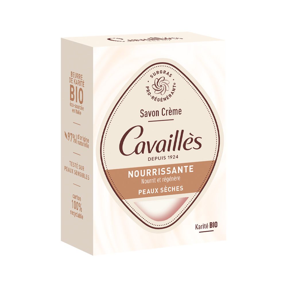 Roge Cavailles Pro-Regenerating Karité Seifenstück 100 g – Nährende Pflege für die Haut