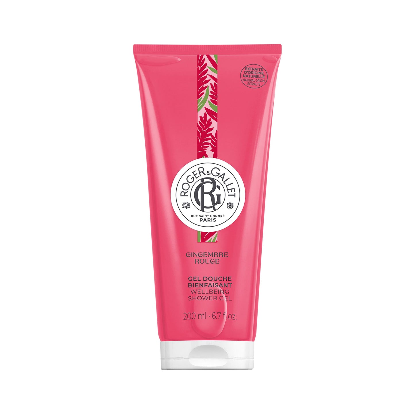 Roger & Gallet Roger & Gallet, Gingembre Rouge, Duschgel, Für alle Hauttypen, 200 ml Regular