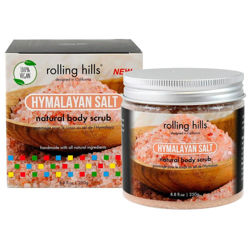 Rolling Hills Rolling Hills Himalayan Salt Körperpeeling 250 g zur Reinigung und Pflege Körper / Dusche & Bad / Körperpe
