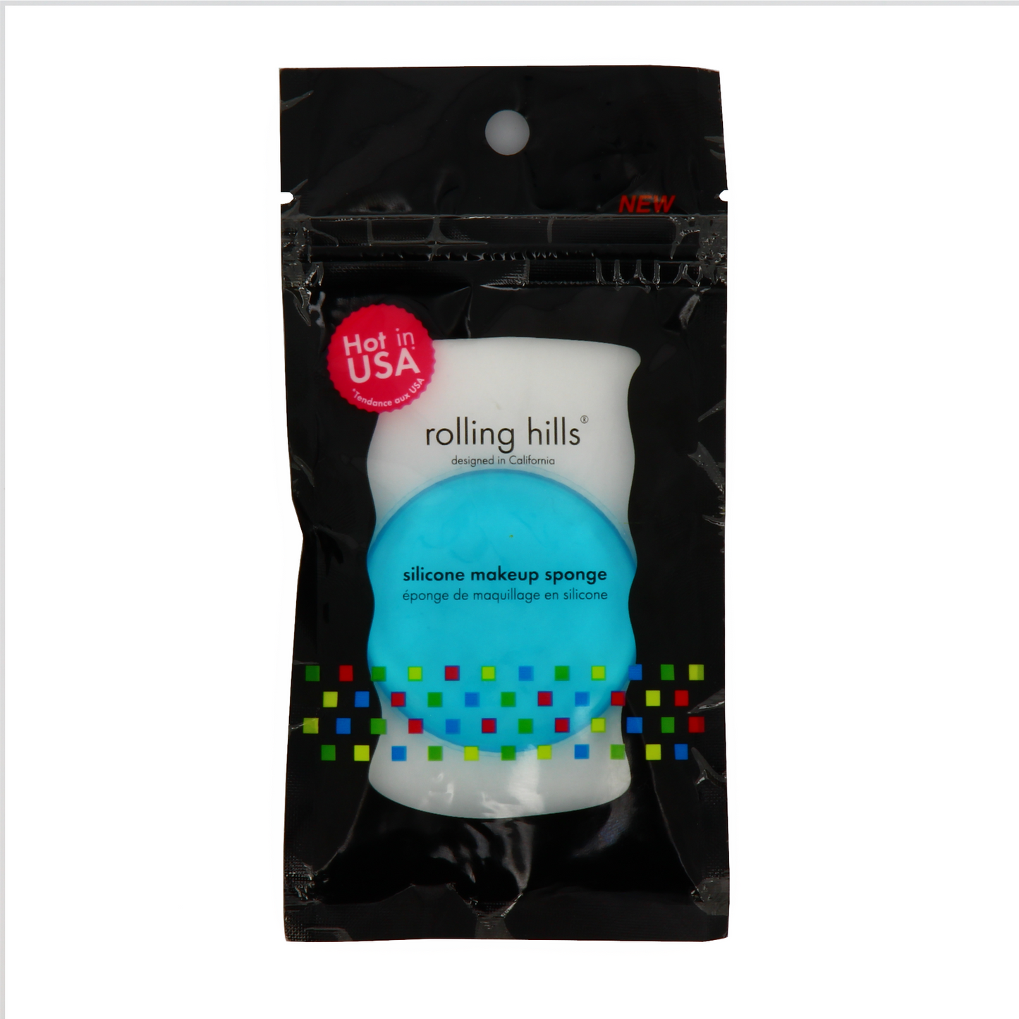 Rolling Hills Rolling Hills, Rolling Hills, Silikon, Make-up Schwamm, Blau Regular