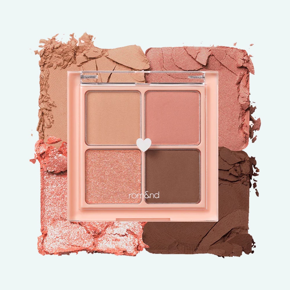 Rom&nd Rom&nd, Better Than Eyes, Lidschattenpalette, 01, Dry Mango Tulip, 4, 6.5 g Regular