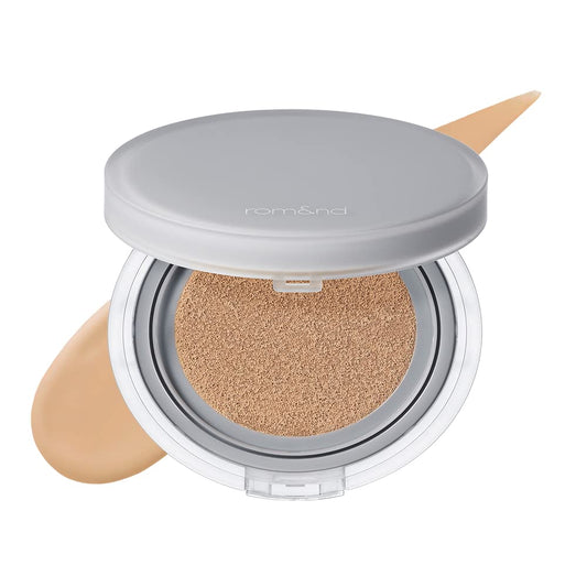 Rom&nd Kompakt-Foundation Rom&nd, Nu Zero Cushion, Semi-matte finish, Compact Foundation, 05, Sand, 15 g Regular