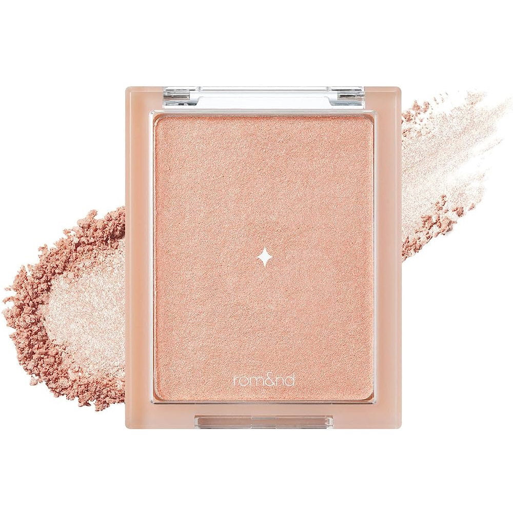 Rom&nd Rom&nd, Iluminator See-Through, Illuminating & Glow, Highlighter-Puder, 01, Sunkissed Veil, 5.5 g Regular