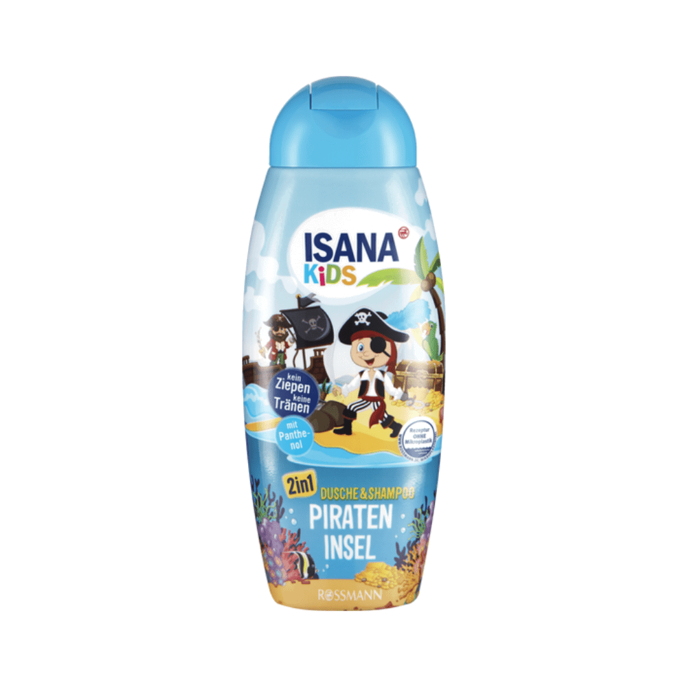 Rossmann Isana Pirate Island Duschgel & Shampoo 2-in-1 Tester 300 ml