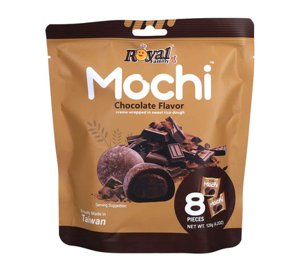 Royal Family Mochi Chocolate 8er  8 einzeln verpackte Schoko-Reiskuchen