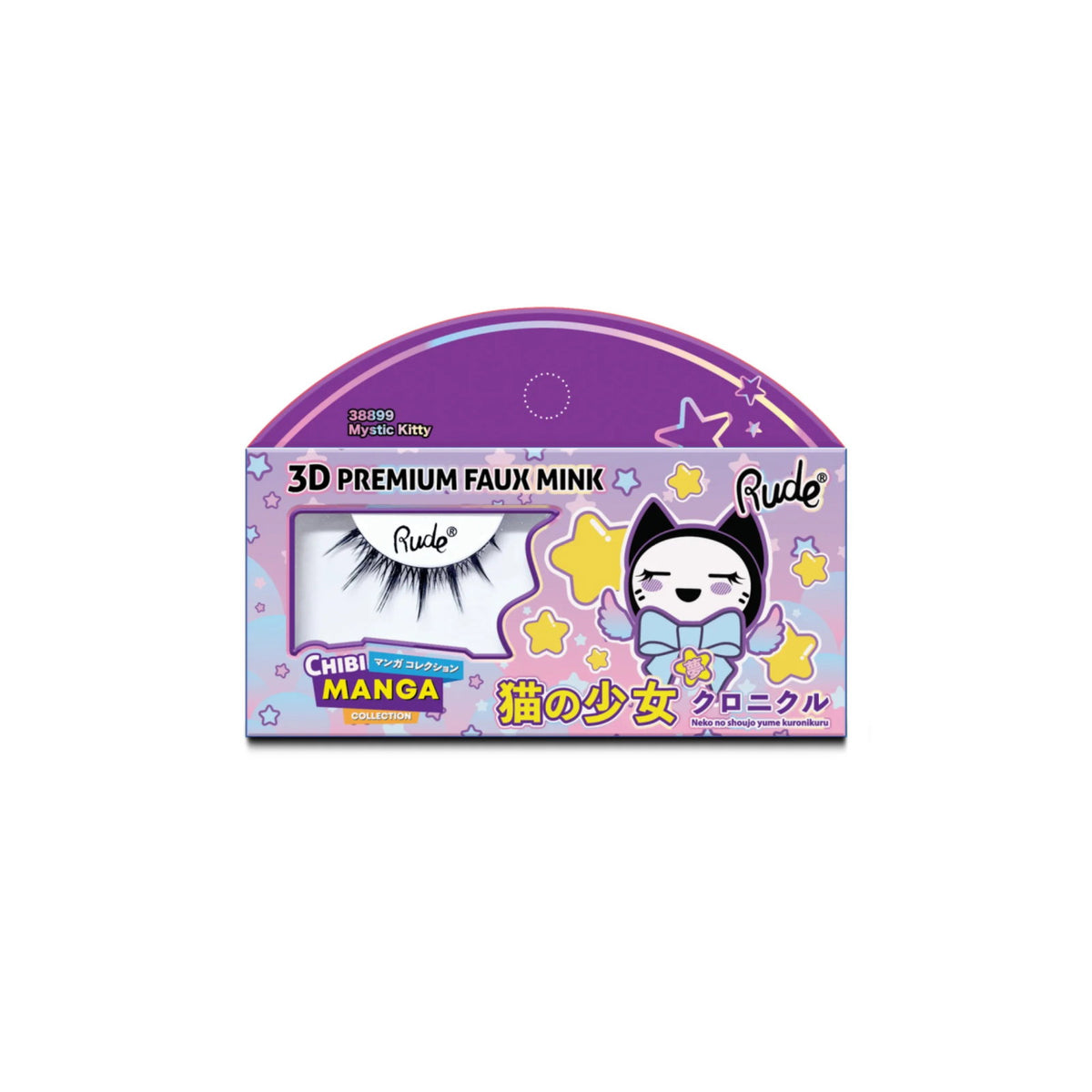 Rude Cosmetics Rude Cosmetics, Chibi Manga Faux Mink - Mystic Kitty, Falsche Wimpern Regular