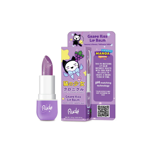 Rude Cosmetics Rude Cosmetics, Grape Kiss, Hydratisierend, Lippenbalsam, 3.5 ml Regular