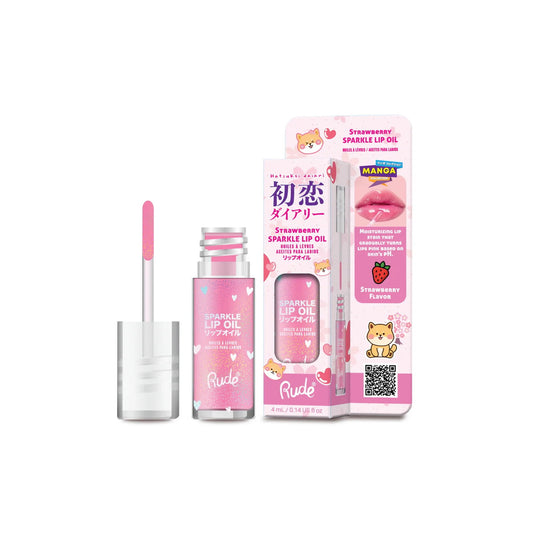 Rude Cosmetics Rude Cosmetics, Strawberry Sparkle, Lippenöl, 4 ml Regular