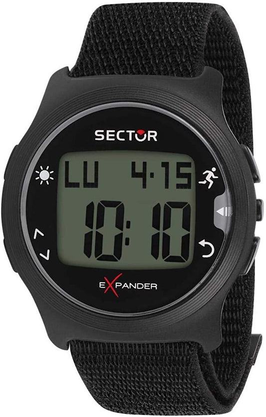 Sector No Limits Expander EX-21K R3251530001 Herrenuhr – Digital mit Herzfrequenzmesser