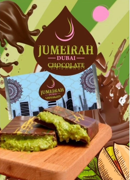 Jumeirah Dubai Chocolate 200g Luxuriöse Dubai Schokolade