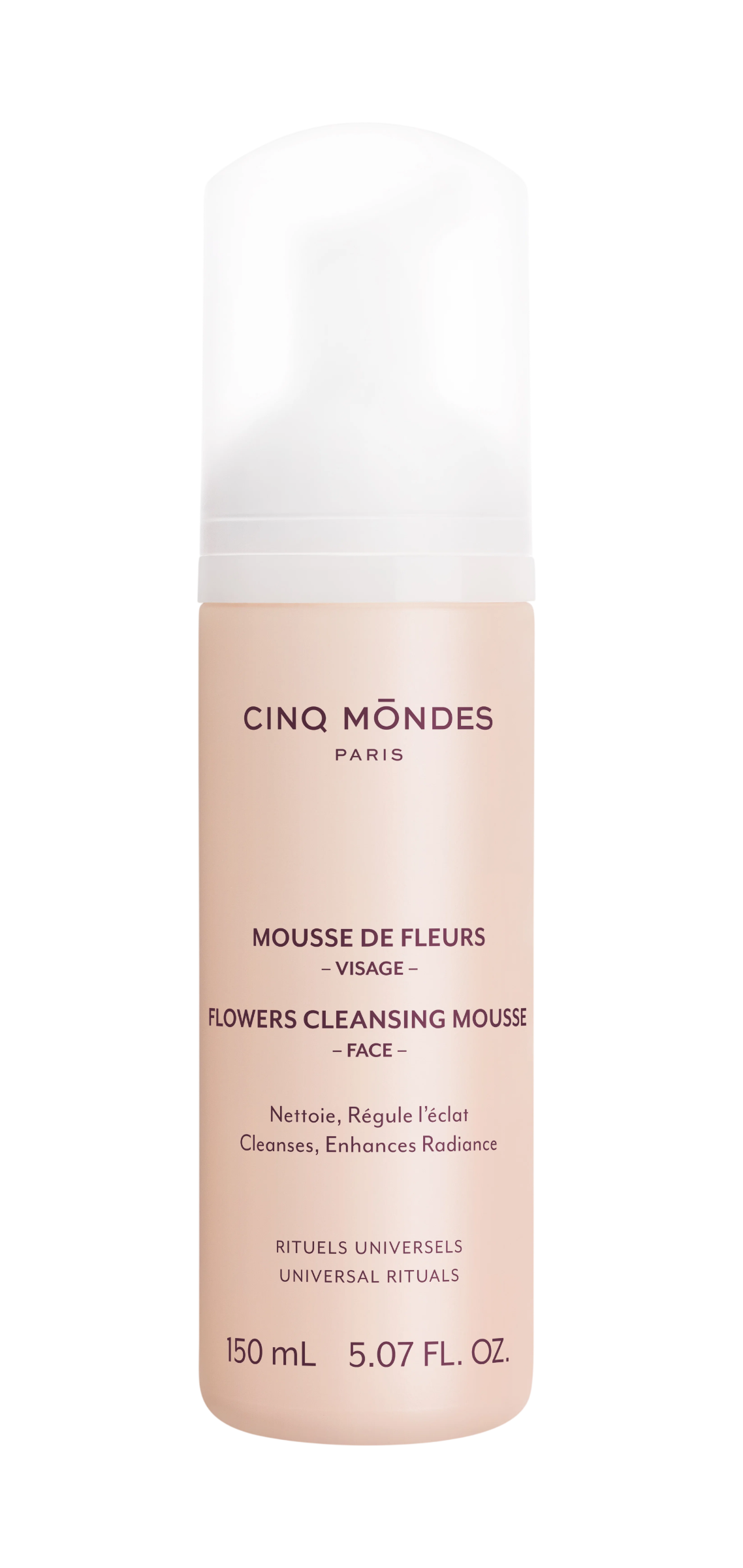 Cinq Mondes Cinq Mondes, Flowers, Steigert die Ausstrahlung, Reinigungsschaum, 150 ml Regular