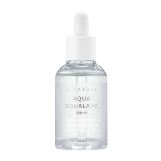 S.Nature S.Nature, Aqua Squalane, Feuchtigkeitsspendend, Täglich, Serum, Für das Gesicht, 30 ml Regular