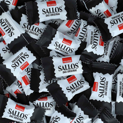 Sallos Das Original 750g Extrastarke Hartkaramellen mit Lakritzgeschmack - Candyshop.ch