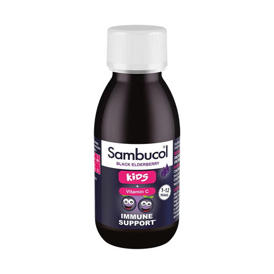 Sambucol Kids Holunder & Vitamin C Sirup – Natürliche Immununterstützung für Kinder 120 ml