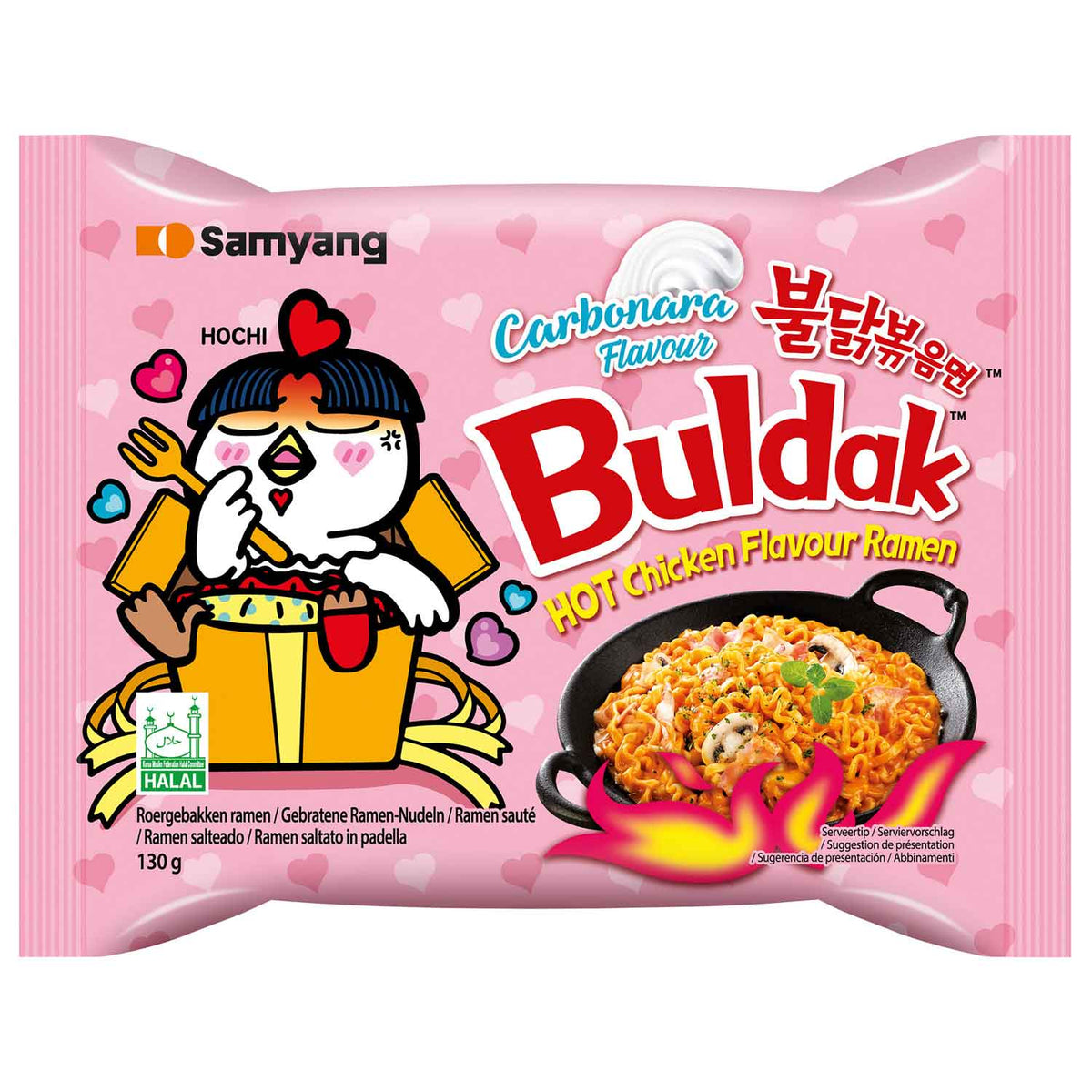 Samyang Buldak Hot Chicken Ramen Carbonara 130g