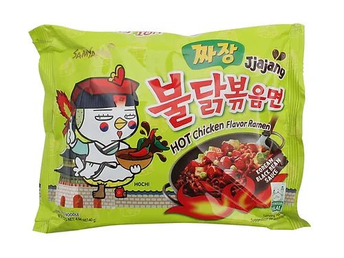 Samyang Jjajang Hot Chicken Flavor Ramen 140 g - Candyshop.ch