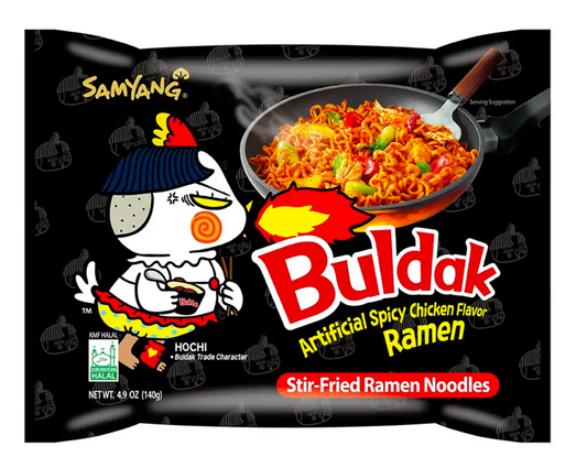 Buldak Hot Chicken Ramen Original 145g - Candyshop.ch