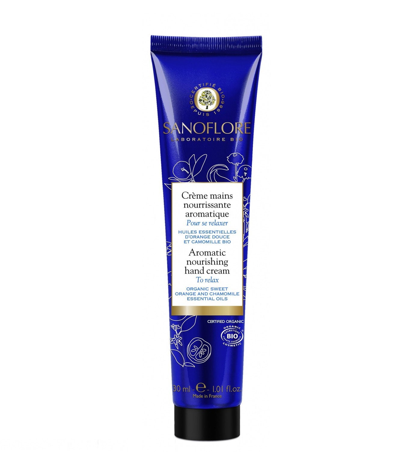 Sanoflore Sanoflore, Aromatic Nourishing, Entspannend, Handcreme, 30 ml *Tester