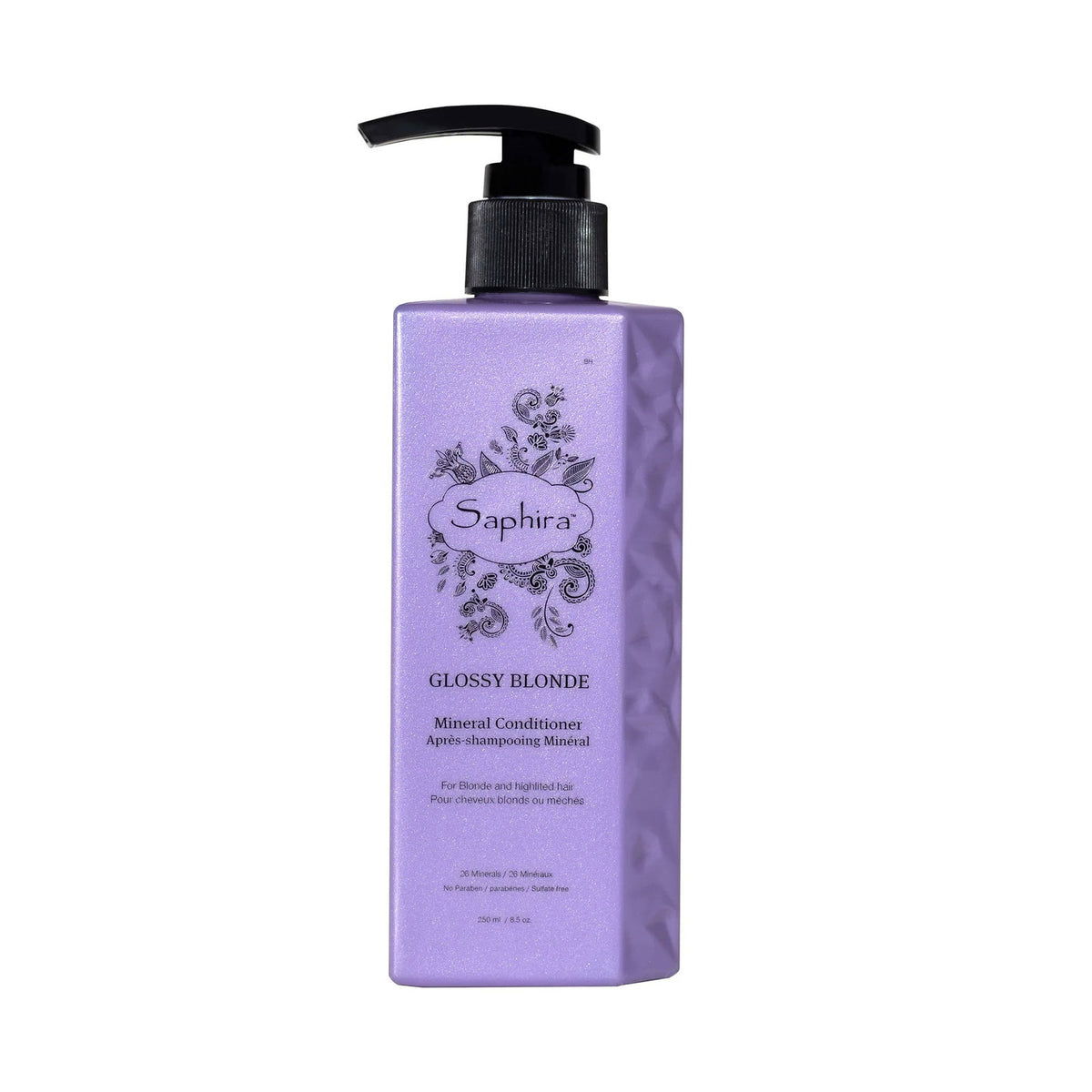 Saphira Saphira, Glossy Blonde, Haarspülung, Feuchtigkeitsspendend & farbschützend, 1000 ml Regular