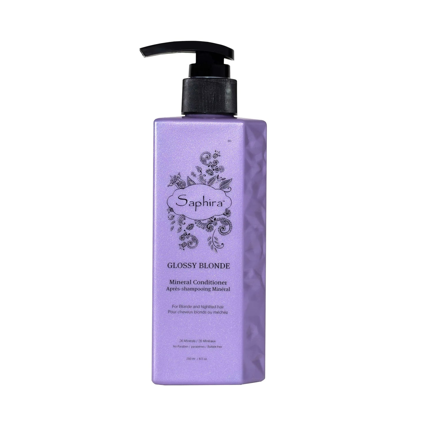 Saphira Saphira Glossy Blonde Haarspülung 250 ml feuchtigkeitsspendend und farbschützend Conditioner