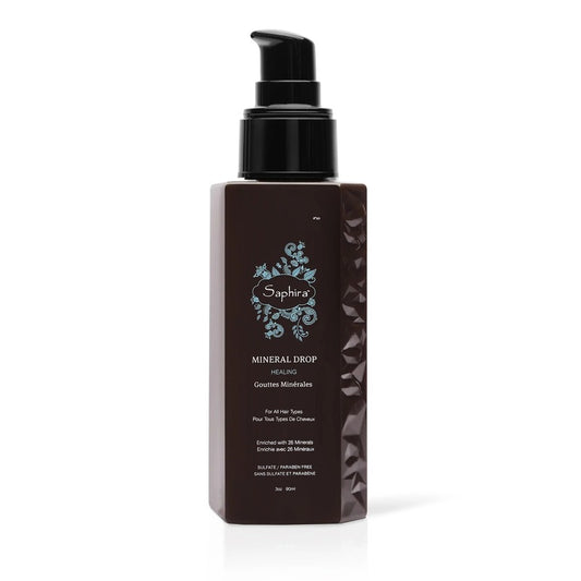 Saphira Saphira, Mineral Drop, Parabenfrei, Haarserum, Anti-Frizz, 90 ml Regular