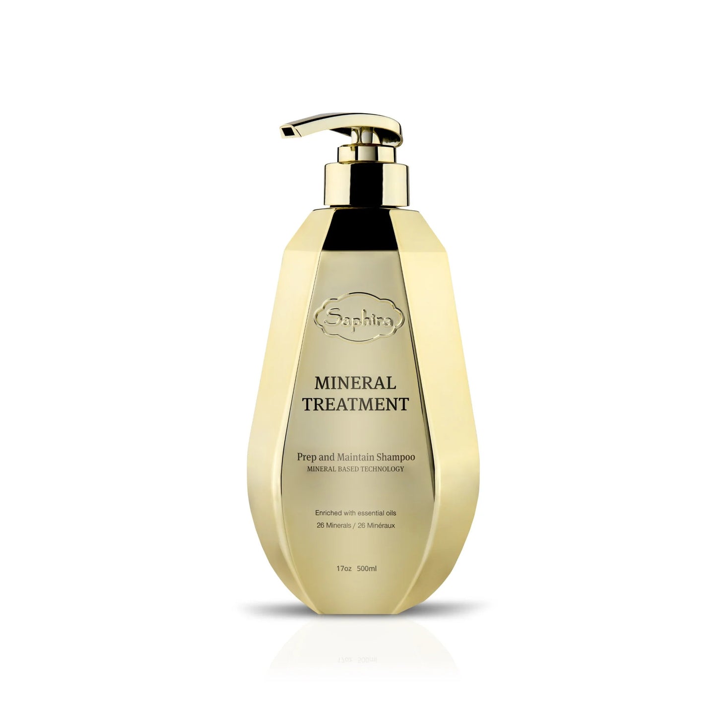 Saphira Saphira Mineral Haarshampoo mit Ätherischen Ölen Anti-Frizz 500 ml