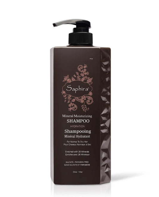 Saphira Saphira, Mineral, Haarshampoo, Zur Befeuchtung, 1000 ml Regular