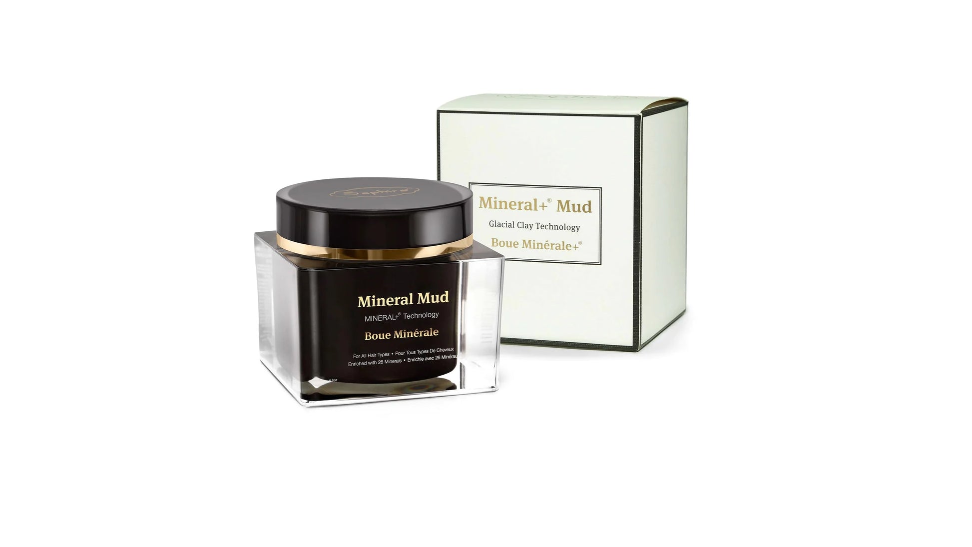 Saphira Saphira Mineral Mud Keratin Haarbehandlungs-Crememaske 200 ml für extremen Glanz Haarpflege