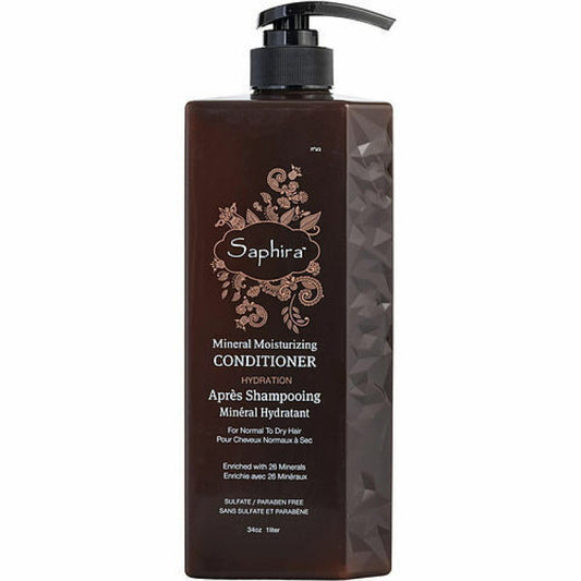 Saphira Saphira, Mineral, Parabenfrei, Haarspülung, Zur Hydratation, 1000 ml Regular