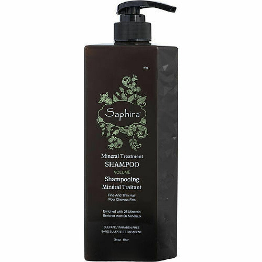 Saphira Saphira, Mineral Treatment, Haarbehandlung Shampoo, Für Volumen, Für feines oder dünnes Haar, 1000 ml Regular