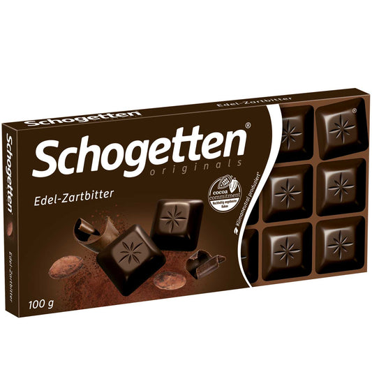 Schogetten Edel Zartbitter 100g  Zartbitter Schokolade