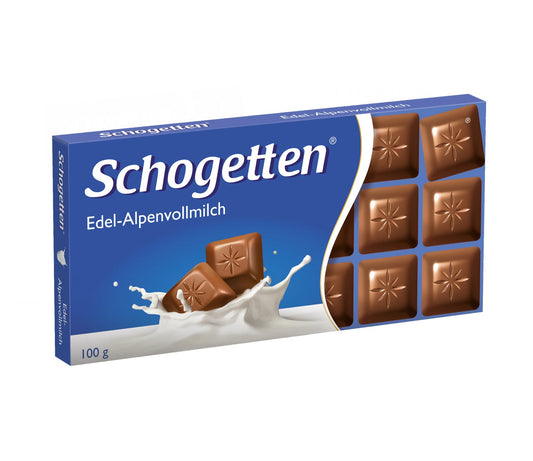 Schogetten Edel Alpenvollmilch 100g Schokolade - Candyshop.ch