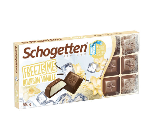 Schogetten Freeze Me Bourbon Vanille 100g Schokolade - Candyshop.ch