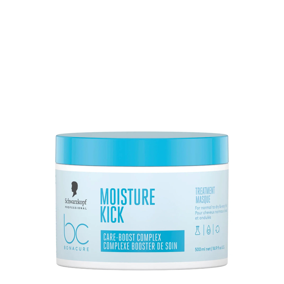 Schwarzkopf Professional Schwarzkopf Professional, Bonacure Moisture Kick, Haarbehandlungs-Crememaske, Feuchtigkeitsspendend,