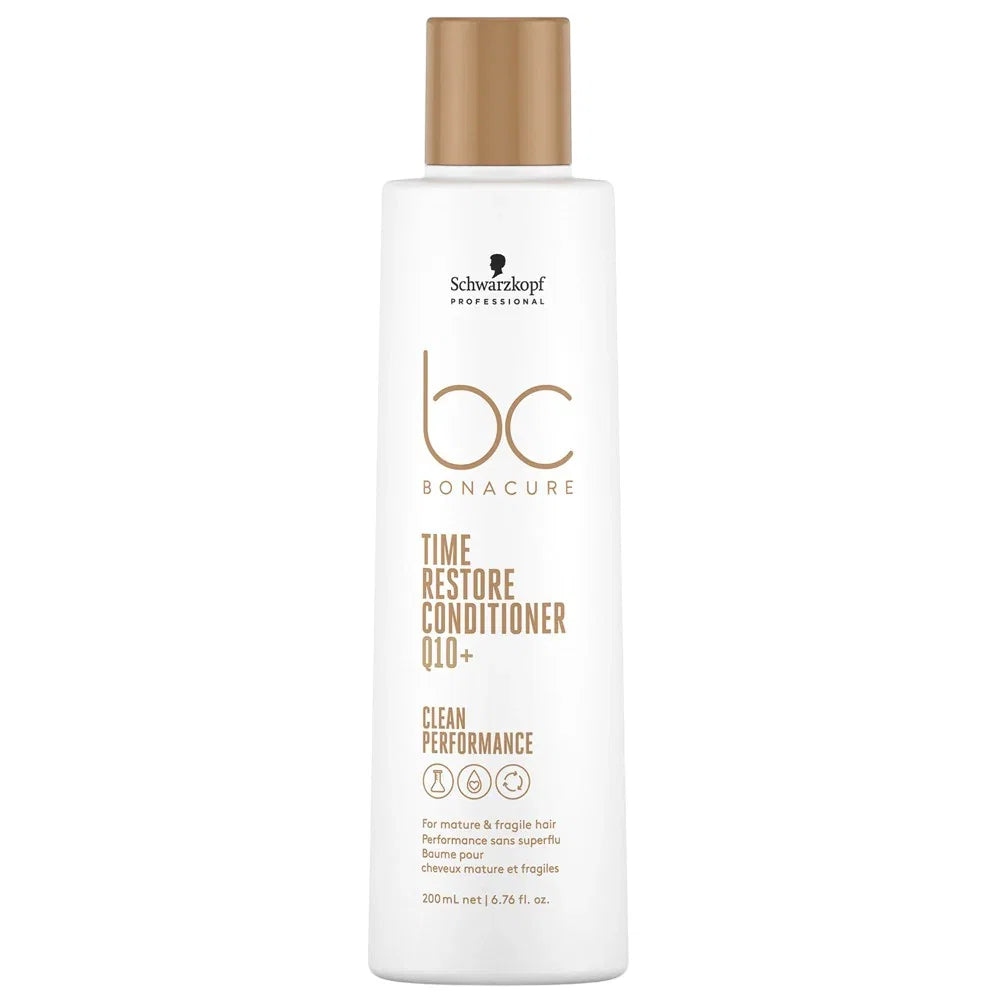 Schwarzkopf Professional Haarspülung Schwarzkopf Professional, Bonacure Time Restore, Q10, Hair Conditioner, Anti-Aging, 200 
