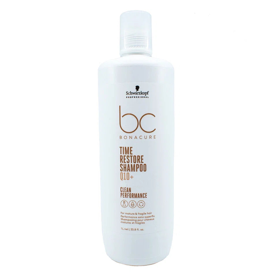 Schwarzkopf Professional Haarshampoo Schwarzkopf Professional, Bonacure Time Restore, Q10, Hair Shampoo, Anti-Aging, 1000 ml 