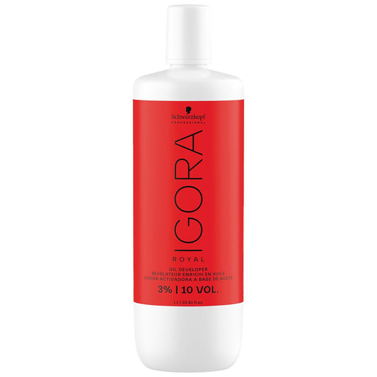 Schwarzkopf Professional Schwarzkopf Professional, Igora Royal, Haaroxidationscreme, 3%, 10 vol, 1000 ml Regular