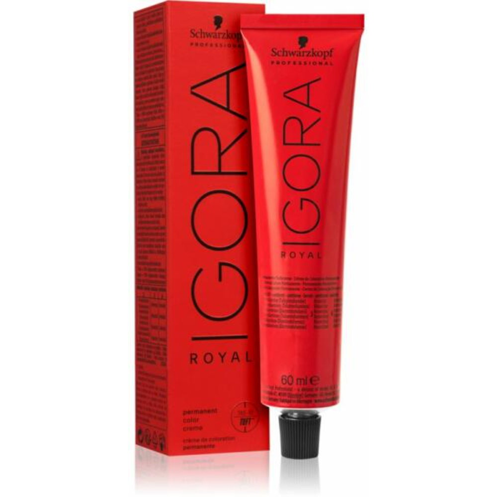 Schwarzkopf Professional Schwarzkopf Professional, Igora Royal, Permanente Haarfarbe, 6-77 Dark Blonde Cooper, 60 ml Regular