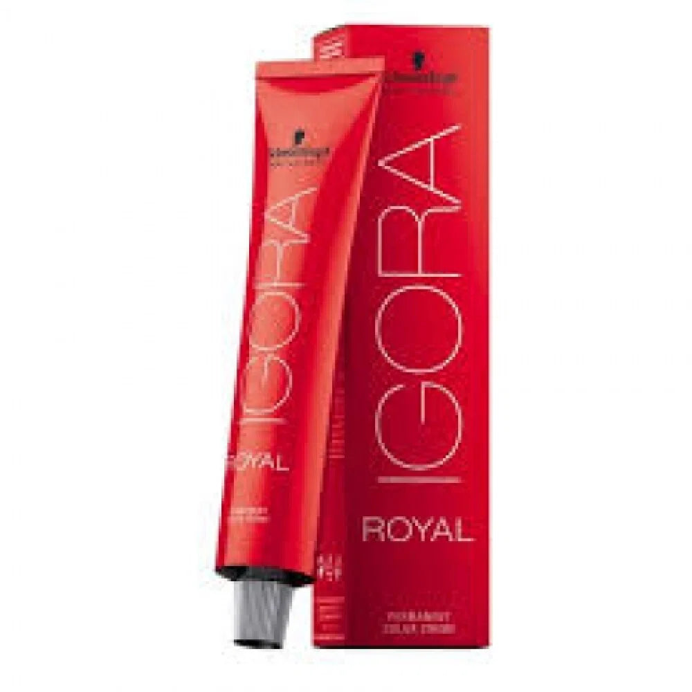 Schwarzkopf Professional Permanente Haarfarbe Schwarzkopf Professional, Igora Royal, Permanent Hair Dye, 9-7 Very Light Coppe