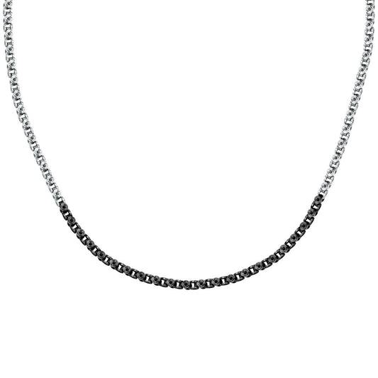 SECTOR JEWELS Herren Halskette aus Silber 925 in Silber SZS92 – Produktansicht