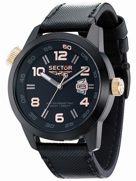 SECTOR No Limits OVERSIZE R3251202025 Date - Case: 48 mm Armbanduhr 48 mm