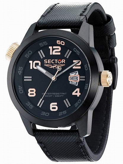 SECTOR No Limits OVERSIZE R3251202025 Date - Case: 48 mm Armbanduhr 48 mm