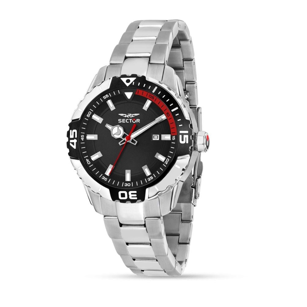 SECTOR No Limits R3253135001 Date Armbanduhr 42 mm Silber