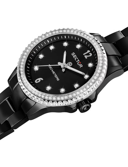 SECTOR No Limits R3253161535 Only Time Armbanduhr 44 mm Silber ansicht-2
