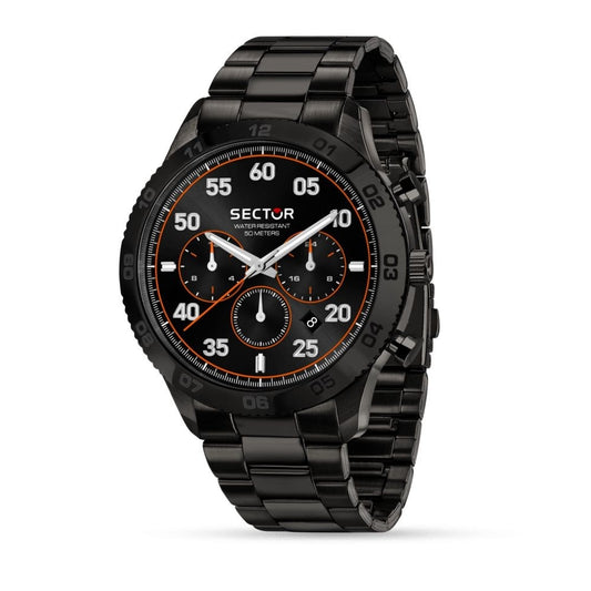 SECTOR No Limits R3253578031 Chronograph Armbanduhr 44 mm Silber