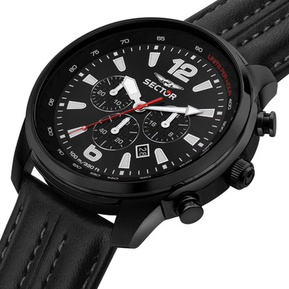 SECTOR No Limits R3271602008 Chronograph Armbanduhr 48 mm Schwarz ansicht-2