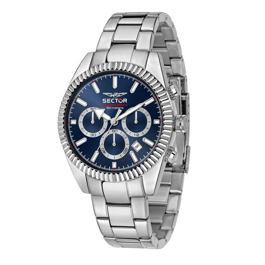 SECTOR No Limits R3273676008 Chronograph Armbanduhr 41 mm Silber