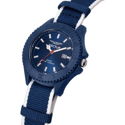 SECTOR No Limits SAVE THE OCEAN R3251539001 Date Armbanduhr 43 mm