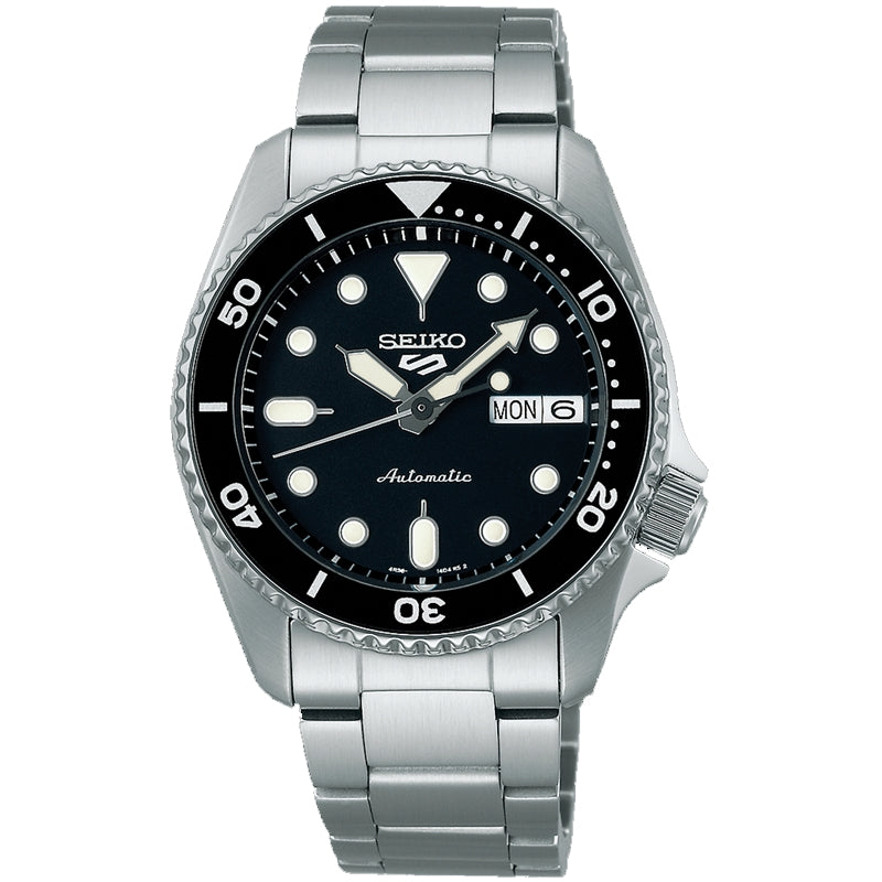 SEIKO 5 Mod. SPORTS AUTOMATIC DAY & DATE - BLUE SRPK29K1 Day & Date Armbanduhr 38 mm Blau ansicht-3
