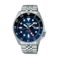SEIKO 5 SSK003K1 GMT - Date Armbanduhr 42.5 mm ansicht-2